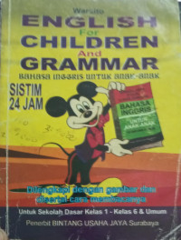 English for children and grammar