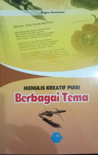 Menulis Kreatif Puisi Berbagai Tema