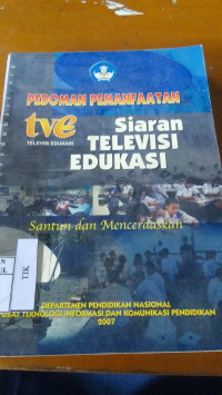 pedoman pemanfaatan siaran tv Edukasi