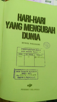 HARI HARI YANG MENGUBAH DUNIA