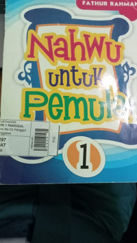 nahwu untuk pemula 1