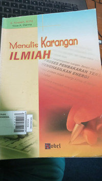 MENULIS KARANGAN ILMIAH